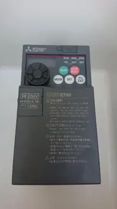 ②【動作品】MITSUBISHI 三菱 インバーター FR-E720-0.75K