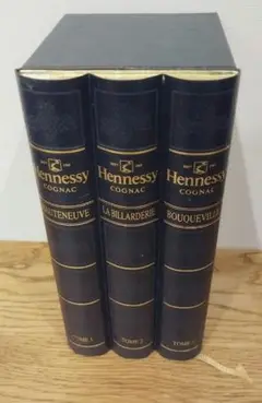 Hennessy COGNAC 700ml 40% シルバートップブック型 箱付