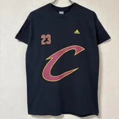 389 adidas LeBron キャバリアーズ アメリカ古着 Tシャツ