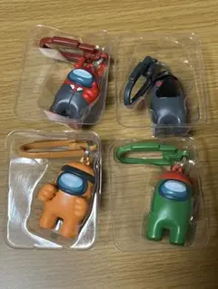 Among us プラスチックバックパックハンガー セット