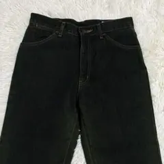 希少　美品 00s ラングラー フレアジーンズ ベルボトム デニム　グリーン