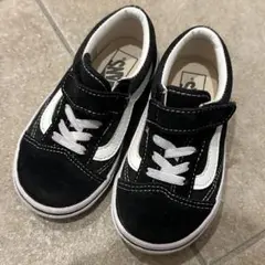 VANS キッズ オールドスクール 16cm ブラック