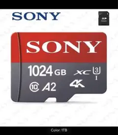 SONY 1TB MicroSDカード U3 A2