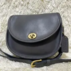 希少✨ オールドコーチ ショルダーバッグ ワトソン レザー ダークグレー USA