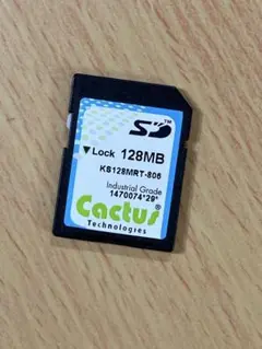 古い機材に! たったの128MB SDカード(1枚)