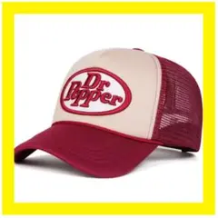 ⭐️セール価格⭐️Dr Pepper＊ドクターペッパー＊メッシュキャップ＊赤＊古着