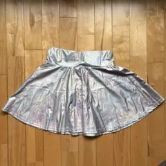 シルバー フレアスカート Sサイズ