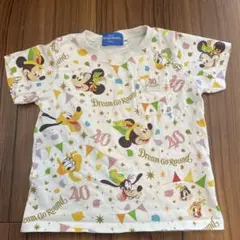 ミッキー 40周年記念 Tシャツ 100センチ