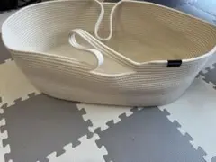PUPPAPUPO ベビーバスケット ホワイト