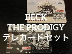 【未使用】The Prodigy & Beck 1997 テレカードプロディジー