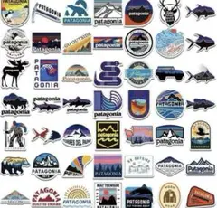 パタゴニア　patagonia 防水ステッカー ステッカー 55枚入り
