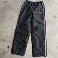 00s SOHK ショック サイドライン ナイロンパンツ ロゴ ブラック