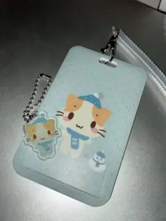 猫デザイン ネームタグ 冬仕様