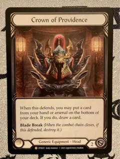 【EN】Crown of Providence / 天命の王冠 [L] JP】[汎用] 天命の王冠 / Crown of Providence [L]《RAP107