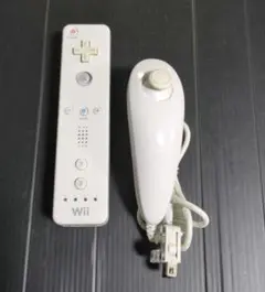 Wii リモコン ヌンチャクセット白 ホワイト 任天堂純正品
