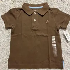 【新品】GAPブラウン ポロシャツ 80サイズ