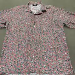 ゼニアErmenegildo Zegna 花柄 半袖開襟 アロハシャツ