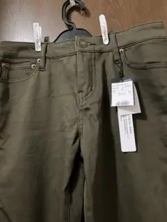 オリーブカラー デニムパンツ サイズ記載あり