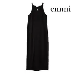 【prince|emmi】パイルキャミワンピース/ BLK