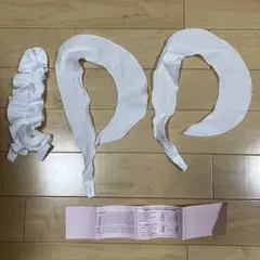 AOKI アオキ　ブラウス　リボンとフリルのみ　ホワイト　白色