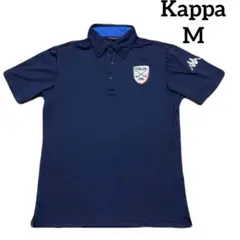 ☘️Kappa ゴルフウェア　ドライ半袖ポロシャツ　ネイビー　M＊QH