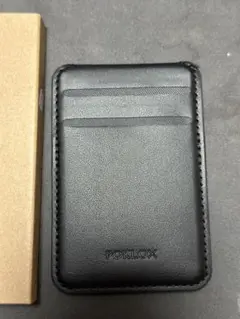 POKLOX MagSafe対応スタンド　ブラック　カードケース