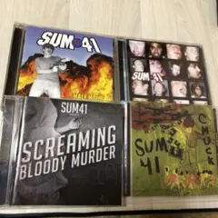 スクリーミング・ブラッディ・マーダー　他4枚セット SUM41