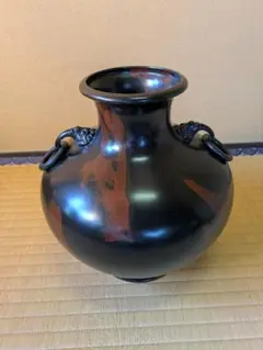 高岡銅器真峰作彫金五羽鶴花瓶　幅37㎝　高さ30㎝です。銅製で五羽鶴を彫金仕上げ 61vFDkkAQXL._UF350,350_QL50_.jpg