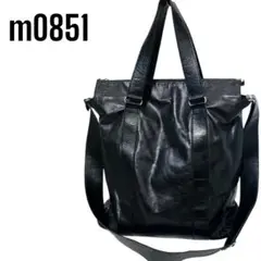 m0851 2way ショルダーバッグ トートバッグ week end bag