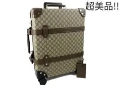 Q1326 超美品!! グッチ グローブトロッターコラボ GGキャリーオンバッグ