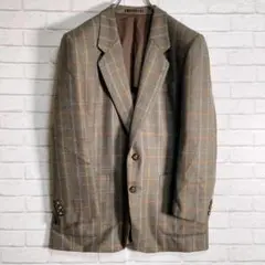 【LANVIN】テーラードジャケット ランバン ハイブランド チェック コート
