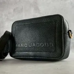 ✨美品✨マークジェイコブス　ショルダーバッグ 2way レザー　ロゴ　ブラック