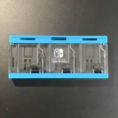 Switch プッシュカードケース6 (ネオンブルー)