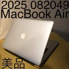 美品 2025 082049 MacBook Air マックブックエア32512