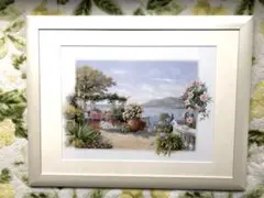 インテリアアート絵画　ピーター・モッツ　イーゼル付き　自然豊かでノスタルジック インテリアアート絵画 アートポスター ピーター・モッツ