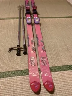 スキー板 エラン、ストック