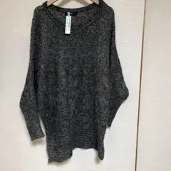 VICKY ニットセーター グレー 長袖