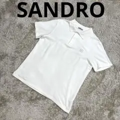 SANDRO(サンドロ)◆半袖　ポロシャツ　綿100% M