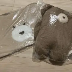 新品未使用　ほっこりモコモカ　ぬいぐるみ　ラグ　モコモカ