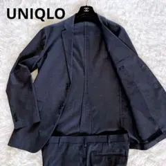 【UNIQLO】感動ジャケットパンツ セットアップ グレー 上XL下91cm