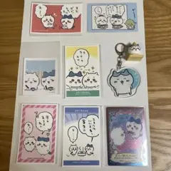 ちいかわ　ハチワレ　シール　カード　セット