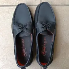 【美品】SPERRY TOP SIDER ×RAINS 雨天対応ローファー 7