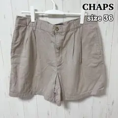 CHAPS チャップス ベージュ ショートパンツ 36 メンズ 海外古着