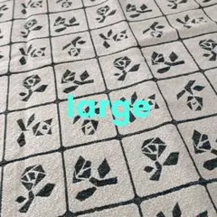 ミナペルホネン　ルル　Lulu　ラージ　ベージュ　生地　ファブリック