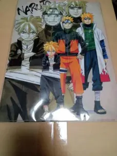 NARUTO展　クリアファイル火影セット