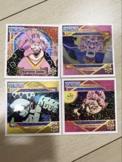 ワンピースシール4枚セット