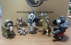 アニマルキャンプ　5体セット