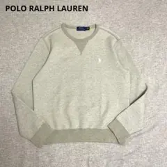 美品 未使用 現行 ポロラルフローレン ベージュ ポニー スウェット Mサイズ