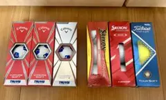 【即日、匿名】新品/未使用 6スリーブ 計18球