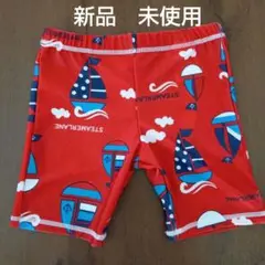 新品　未使用　STEAMERLANE 男の子用水着 100cm レッド